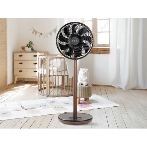 Standventilator leise, mit Timer & Fernbedienung, 9 Stufen, 26 W, Höhe 92cm