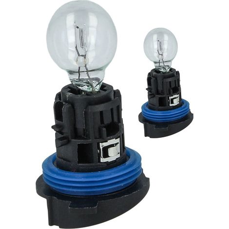 2x Lampada Alogena HP24W 12V 24W P24W Con Base Luci Diurne Peugeot Citroën (1/3)