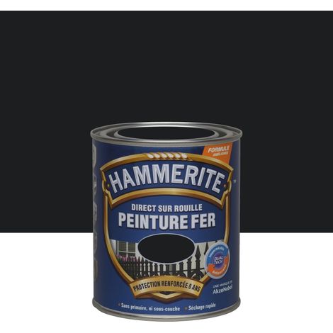 Vernice Hammerite Lacca Nera 0,75 l - Hammerite (1/5)