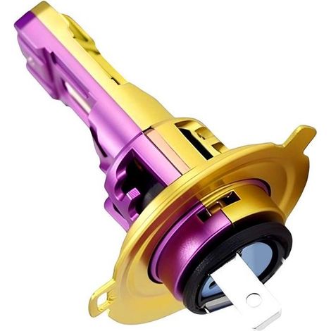 Ampoule LED H7 pour Phare Automobile 30W 12V 6000K 3500lm IP65 Violet