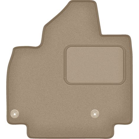 Tappetino in velluto per guidatore per: KIA EV9 crossover (2023-) beige