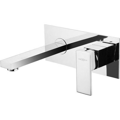 Mexen Cube grifo empotrado para lavabo, cromo - 73115-00 (1/2)