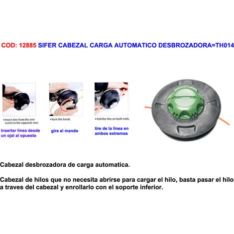 SIFER CABEZAL CARGA AUTOMATICO DESBROZADORA=TH014(5458)