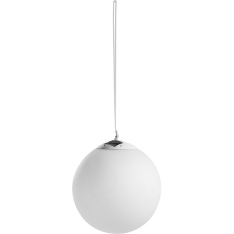Lámpara colgante LED solar para exterior con mando a distancia jardín blanco Bolsey (1/5)