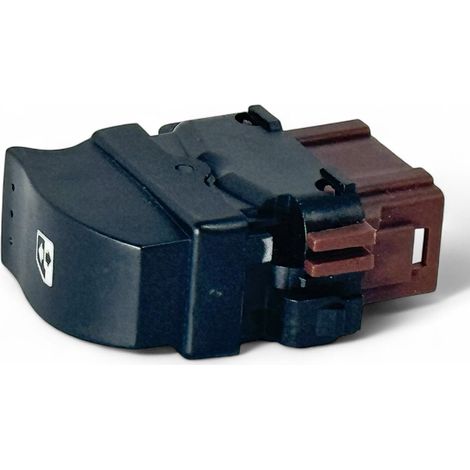 Bouton Interrupteur Commande de Lève Vitre DROIT (coté Passager) compatible pour Renault Trafic 2 Clio 2 Megane 2 Scénic 2 Master 2 Laguna 2 Primastar Interstar Movano A Vivaro A 8200057321