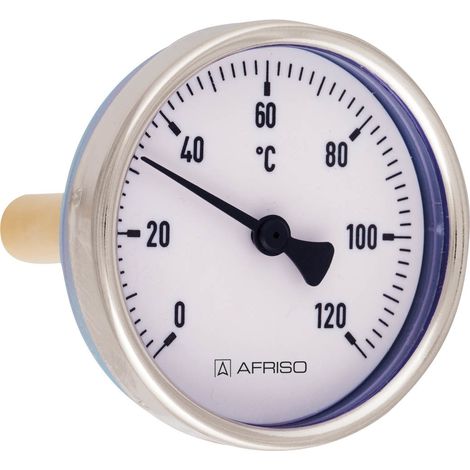 Bimetallthermometer Afriso bith100 100 mm 0-160°C