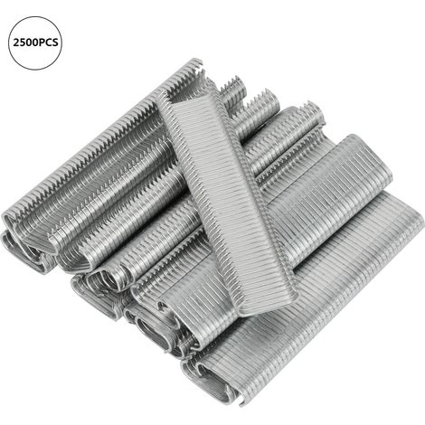 2500 Stück C-Typ 8 mm Tierzaunringe, Schweinekäfigringe, Sofakissenkäfige, M-Nagelset (1/5)