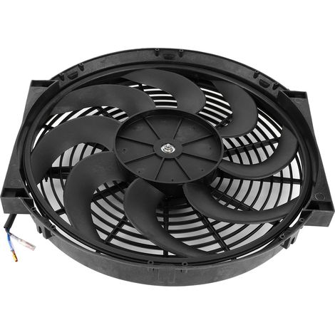 Elektrischer Kühlerlüfter 14 Zoll 90 W Universal-Auto-Umbauteile mit Montagesatz (1/5)