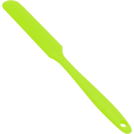 Spatule en silicone, résistante à la chaleur, spatule de cuisine en caoutchouc antiadhésif pour cuisiner, pâtisser et mélanger (1/5)