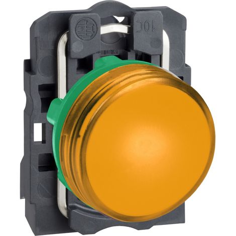 Voyant lumineux DEL Harmony XB5 Ø22 orange 120V CA - XB5AVG5 (1/3)