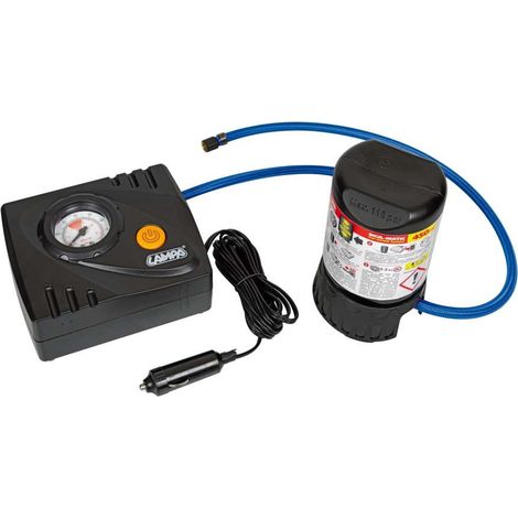 Pump-Jet & Fix Basic, kit riparazione pneumatici, 12V (1/5)
