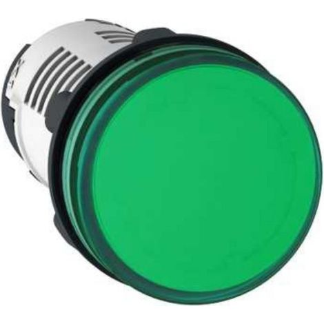 Voyant Rond - Diamètre 22 Mm - Vert - Led 24 V Ac Dc - Ip65 - Unité Monobloc