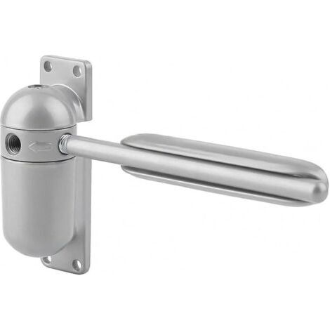 Gris Ferme-porte à ressort de sécurité d'intérieur résidentiel, charnière de porte automatique à ressort réglable fermeture automatique (1/5)
