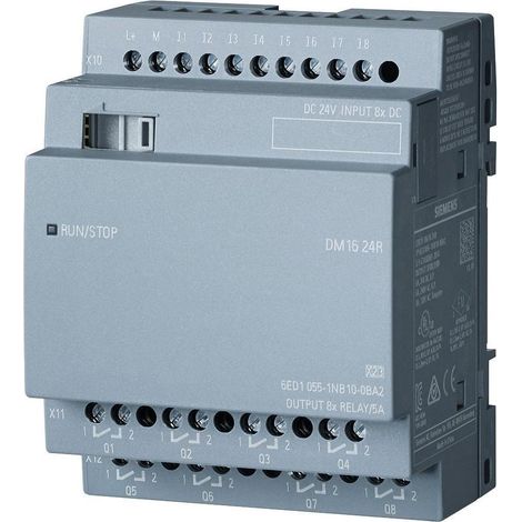 Siemens LOGO Erweiterungsmodul DM16 24R 6ED10551NB100BA2 (1/5)