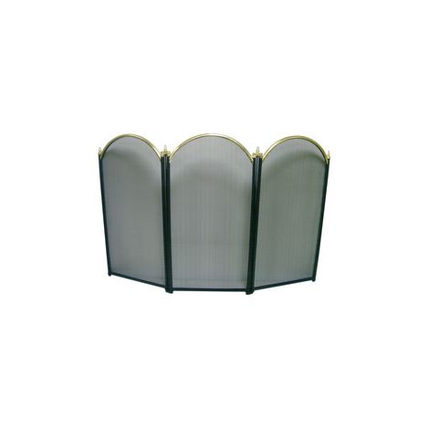 C PARASCINTILLE 3 PANNELLI  98,5X1,5X61 P/CAMINO ORO