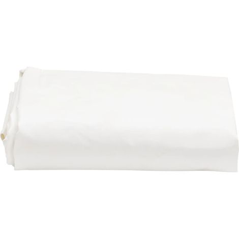 Maison Exclusive - Telone Bianco 5x7 m 650 g/m²