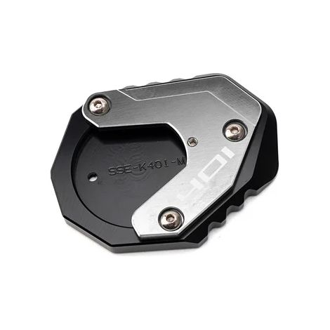 (401 Gris) Compatible avec les motos Husqvarna VITPILEN 401 et 401 250 (2018-2023) : support de béquille latérale CNC maxpower (1/4)