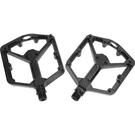 Pédale plate VTT aluminium alliage antidérapant légère pour vélo tout terrain, plateforme cyclisme pied (1/5)