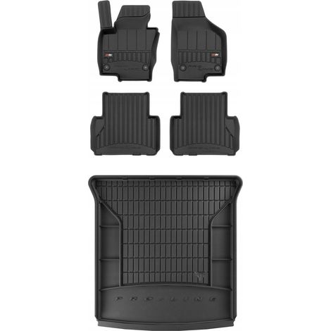 SET Alfombrillas goma 3D Seat Alhambra 2 2010-2020 con (1/5)