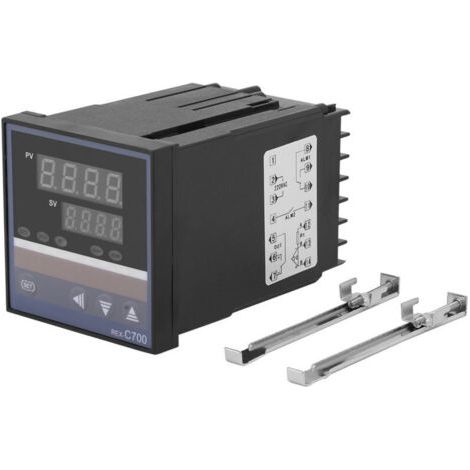 Eosnow Interrupteur de thermostat petite alarme de dépassement de température contrôle thermostatique incubateur numérique industrie chimique pour le moulage par injection énergie électrique (1/4)