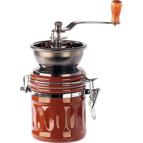 JSSEVN - Hand Coffee Grinder: "Genoa" Coffee Grinder 101015cm (Manual Coffee Grinder) (1/4)