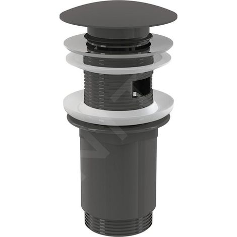 Alca - Sortie de lavabo, ClickClack, métal gun brillant A392-GM-P (1/3)