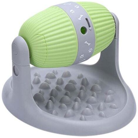 QORVA-Jouet interactif pour chien et chat, puzzle alimentaire, friandise, mangeoire lente, distributeur d'entraînement au QI pour animaux de compagnie (1/2)