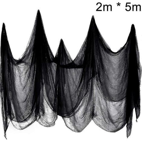 Halloween-Gaze, gruseliger Stoff, gruselige Musselintücher, Halloween-Dekorationen-hs (1/4)