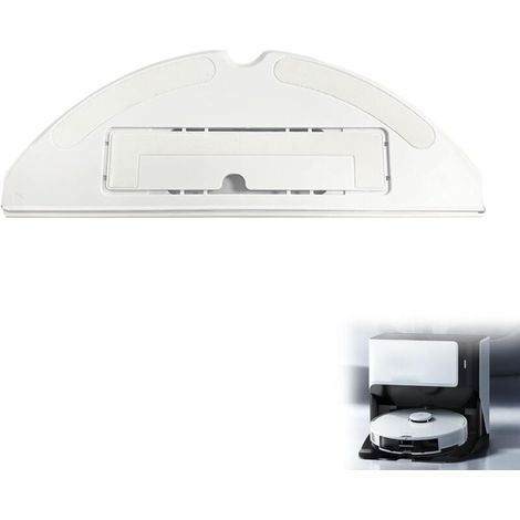 Plaque de serpillère pour aspirateur Roborock T7S/T7S PLUS/G10/S7/S70/S75/S7MAX - Accessoires Roborock S7 Roborock S7 - Support de balai à franges contrôlé - Blanc