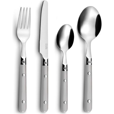 Set di Posate Amefa Saxo 16 Pezzi Metallo Bicolore 6 Unità (25 cm) (1/4)