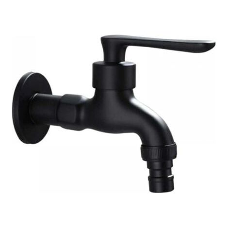 Vintage-Außenwasserhahn für den Garten mit einzigartiger Steuerungsschnittstelle (1/2-Zoll-Ausgänge - 1/2-Zoll-Eingänge), geeignet für Garten und Waschen (1/4)