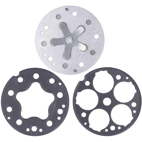 Kit de remplacement métallique pour plaque de soupape de compresseur automobile en 3 pièces, compatible avec le modèle SD508 5H14 (1/5)