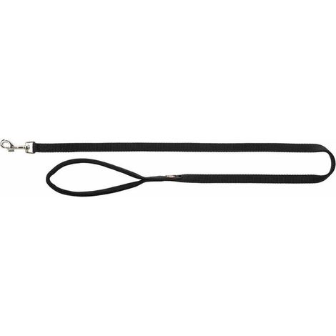M-L: 1m/20mm nero: Premium guinzaglio
