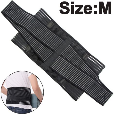 Support Lombaire - Ceinture De Soutien Lombaire Avec Barres En Acier - Pour Rééducation Et Activité Physique - Taille Unique (1/5)
