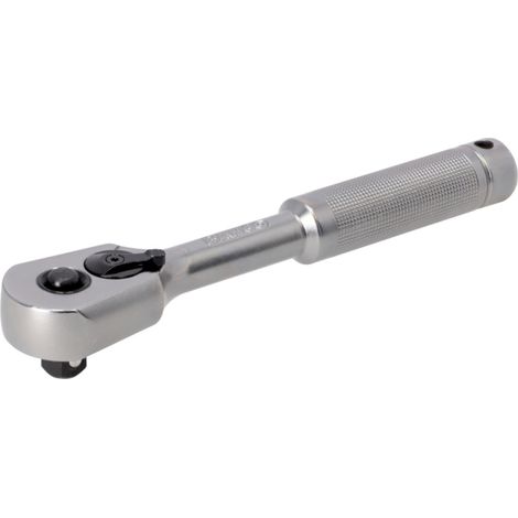 Bahco Birnenförmige 3/8-Umschaltknarre mit 60 Zähne Metallgriff 150mm (1/4)
