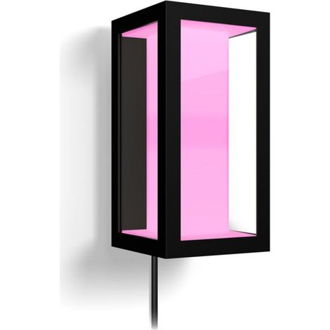 Philips Hue Impress Aplique de Pared Negra para Exterior (1/4)
