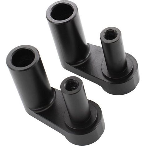 Kit de Rehausseurs de Guidon Réglables pour Moto pour R1200RT, R1200 RT, R1250RT, R1250 RT 2014-2021, Aluminium Noir. (1/2)