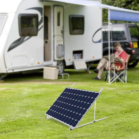 2 einstellbare 45-Zoll-Schräghalter für Solarzellen mit klappbaren Schrägbeinen für die Montage auf Wohnwagen, Dächern und Bootsflugzeugen