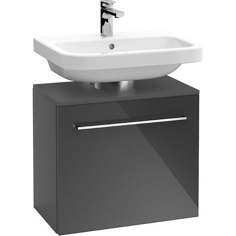 Finion, Piani lavabo, 1000 x 500 mm, Rettangolare, per rubinetteria a parete, senza foro per rubinetteria, senza troppopieno, TitanCeram, White CeramicPlus,