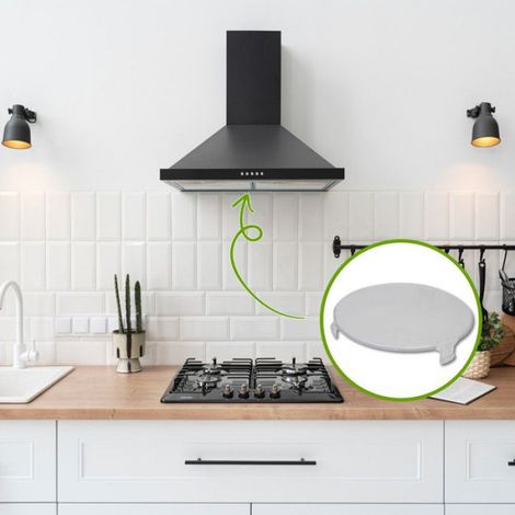 Diffuseur De Lumiere - Hotte - Diametre 75 Mm - Compatible Avec Modèles SCHOLTES ROSIERES WHIRLPOOL IGNIS TURBOAIR IKEA - Unite (1/5)
