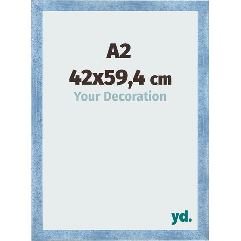 yd. - Cadre photo A2 42x59.4 - Bleu Brillant Patine - MDF - Pisa (1/5)