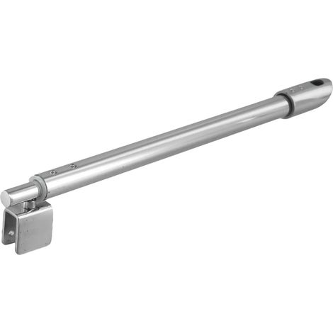 Barre de fixation/clip en acier inoxydable pour porte douche (1/5)