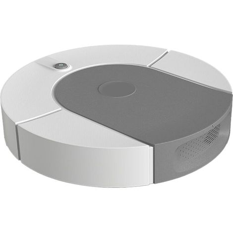 Roboterstaubsauger mit starker Saugleistung, automatisch und USB-wiederaufladbar, geeignet für Keramikfliesen und Hartböden, Grau (1/5)