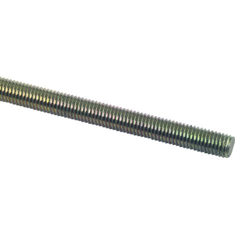 Tige filetée 1 mètre résistance 40 Kg/mm² DIN 976 Zingué CR3 200HBS M10 mm - BIVI