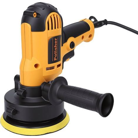 Kit de polisseuse auto à vitesse variable pour le lustrage, le cirage de sols, de meubles et de métaux, avec démarrage progressif, 700 W, 600 à 3000 tr/min (1/4)