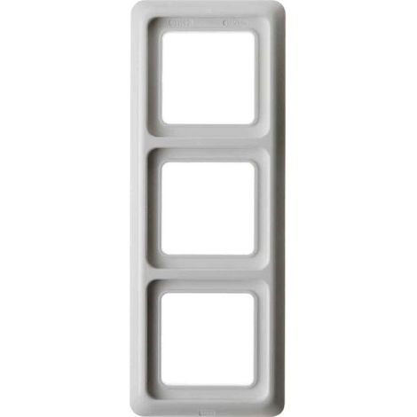 Marco de interruptor Berker 133009 IP44 brillante 3 salidas