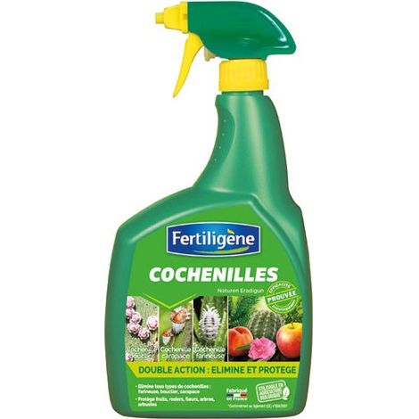 Insecticide fertiligène anti-cochenilles prêt à l'emploi 800ml (1/2)