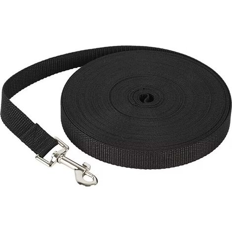 Laisse Pour Chien - 3 M - Crochets En Alliage De Zinc - Rotation 360° - Pour Randonnée Camping Et Entraînement - 1 Pièce (1/5)