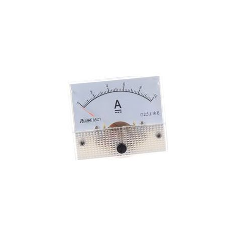 Ampèremètre Analogique DC 0-10A Cadre Rectangulaire 85C1 (1/4)
