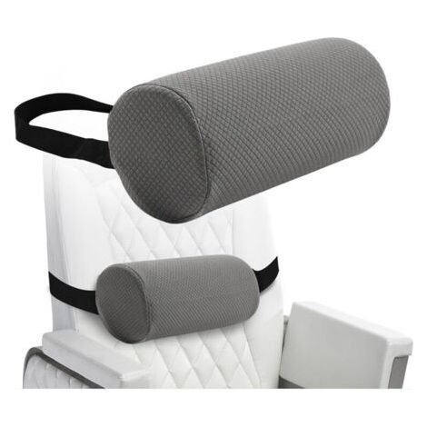FENOPLASTICACoussin Lombaire Ergonomique avec Housse, Coussin Lombaire pour Voiture avec Sangle, Support Dorsal pour canapé Voiture, Coussin Dorsal Contre Douleur, Cube de Soutien, Coussin (1/4)